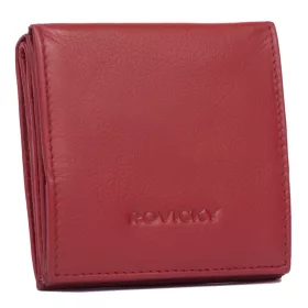 Rovicky R-23-26-LFN női piros bőr pénztárca