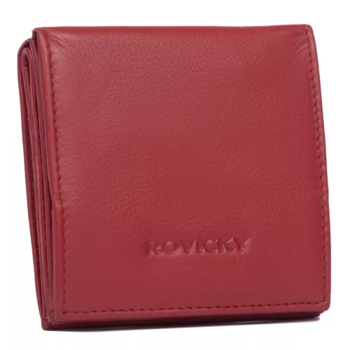 Rovicky R-23-26-LFN női piros bőr pénztárca
