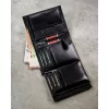 Peterson PTN N4-NGV fekete férfi bőr pénztárca 10 x 12.5 x 2 cm