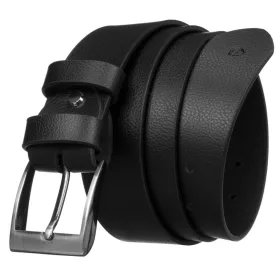   Peterson PTN SET N992-DOT BLACK fekete férf bőr pénztárca, öv ajándék szett 115 cm
