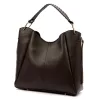 Luka 26-080 DOLLARO csokoládé barna női bőr válltáska 39 x 37 x 13 cm