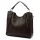 Luka 26-080 DOLLARO csokoládé barna női bőr válltáska 39 x 37 x 13 cm