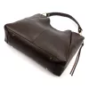 Luka 26-080 DOLLARO csokoládé barna női bőr válltáska 39 x 37 x 13 cm