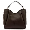 Luka 26-080 DOLLARO csokoládé barna női bőr válltáska 39 x 37 x 13 cm