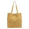 Luka 25-041 homok női velúr bőr válltáska 33 x 31 x 11 cm