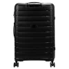 Pierre Cardin fekete abs keményfalú 3 részes bőrönd szett 55/64/74 cm