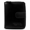  Pierre Cardin TILAK155 2510 fekete női bőr pénztárca 9.5 x 11.5 x 3 cm
