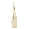 Luka 26-082  krém női bőr válltáska 50 x 42 x 11 cm