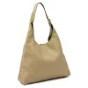 Luka 26-082 taupe női bőr válltáska 50 x 42 x 11 cm