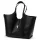 Luka 26-068 DOLLARO fekete női bőr válltáska 45 x 30 x 16 cm