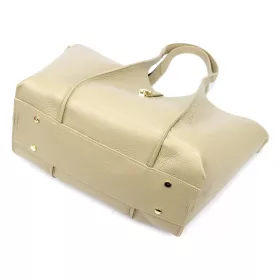   Luka 26-068 DOLLARO bézs női bőr válltáska 45 x 30 x 16 cm