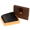 EL FORREST 996/A-67 RFID fekete férfi bőr pénztárca 12 x 9.5 x 2.8 cm