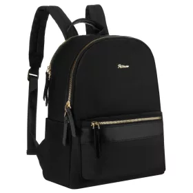   Peterson PTN JN-11 női kisméretű fekete hátizsák 35 x 28 x 18 cm