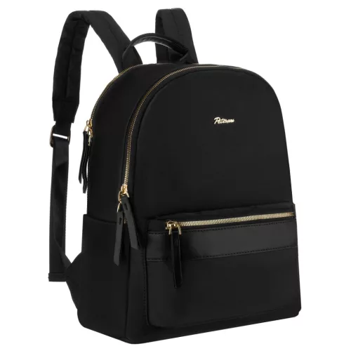 Peterson PTN JN-11 női kisméretű fekete hátizsák 35 x 28 x 18 cm