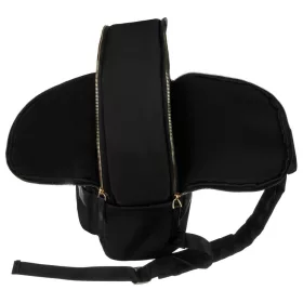   Peterson PTN JN-11 női kisméretű fekete hátizsák 35 x 28 x 18 cm