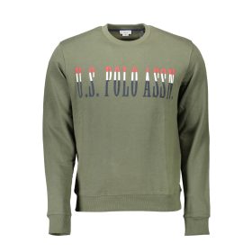 U.S.POLO pulóver, férfi, zöld M