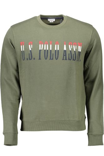U.S.POLO pulóver, férfi, zöld M