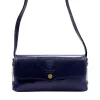 Florence 72 navy női bőr oldaltáska 20 x 10 x 6 cm