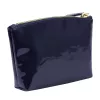 Mato Grosso 001-32 sötétkék női lakkbőr kozmetikai táska 18 x 11 x 4.5 cm