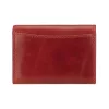 EL FORREST 855-401 piros női bőr pénztárca 12 × 10 × 2,5 cm