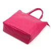 Luka 26-084 magenta női bőr válltáska, shopper 40 x 37 x 13 cm