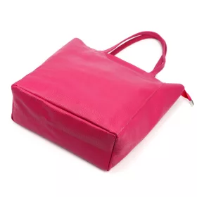   Luka 26-084 magenta női bőr válltáska, shopper 40 x 37 x 13 cm