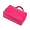 Luka 26-085 magenta női bőr kézitáska oldalpánttal 21 x 11 x 7 cm