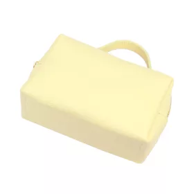   Luka 26-085 pasztell sárga női bőr kézitáska oldalpánttal 21 x 11 x 7 cm