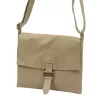 Luka 26-087 taupe női bőr oldaltáska 25 x 20 x 4 cm