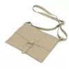 Luka 26-087 taupe női bőr oldaltáska 25 x 20 x 4 cm