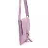 Luka 26-087 levendula lila női bőr oldaltáska, crossbody 25 x 20 x 4 cm