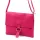 Luka 26-087 magenta női bőr oldaltáska, crossbody 25 x 20 x 4 cm