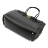 Camilla PREMIUM 10.004 fekete női bőr válltáska 37 x 24 x 14 cm