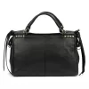 Camilla PREMIUM 10.008 fekete női bőr kézitáska, oldalpánttal 35 x 23 x 16 cm