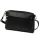 Luka 26-092 fekete női bőr oldaltáska, crossbody 23 x 15 x 7 cm