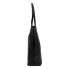 Luka 26-084 fekete női bőr válltáska, shopper 40 x 37 x 13 cm