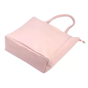   Luka 26-084 púder női bőr válltáska, shopper 40 x 37 x 13 cm