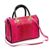 Luka 25-088 magenta női bőr kézitáska oldalpánttal 31.5 x 22.5 x 16 cm