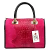 Luka 25-088 magenta női bőr kézitáska oldalpánttal 31.5 x 22.5 x 16 cm