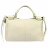 Camilla PREMIUM 10.008 bézs női bőr kézitáska, oldalpánttal  35 x 23 x 16 cm