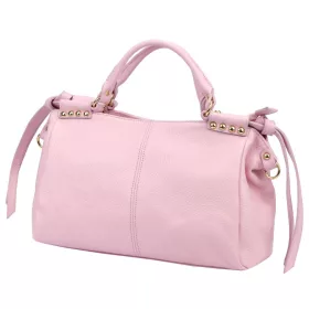   Camilla PREMIUM 10.008 púder női bőr kézitáska, oldalpánttal 35 x 23 x 16 cm