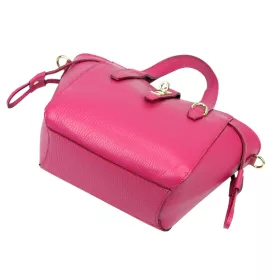   Luka 24-092 magenta női bőr kézitáska, vállpánttal 31 x 20 x 12 cm