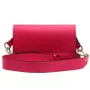 Luka 24-076 magenta női bőr oldaltáska, crossbody 22 x 15 x 6 cm
