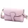 Luka 24-076 levendula lila női bőr oldaltáska, crossbody 22 x 15 x 6 cm