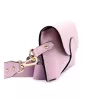 Luka 24-076 levendula lila női bőr oldaltáska, crossbody 22 x 15 x 6 cm
