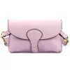 Luka 24-076 levendula lila női bőr oldaltáska, crossbody 22 x 15 x 6 cm