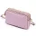 Luka 26-088 levendula lila női bőr oldaltáska, crossbody 22 x 13 x 7 cm