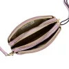 Luka 26-088 levendula lila női bőr oldaltáska, crossbody 22 x 13 x 7 cm