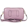 Luka 26-088 levendula lila női bőr oldaltáska, crossbody 22 x 13 x 7 cm