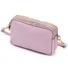 Luka 26-088 levendula lila női bőr oldaltáska, crossbody 22 x 13 x 7 cm
